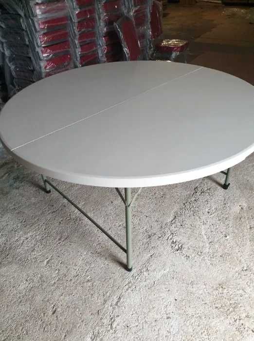 Mese / Masa Evenimente 150 / 180 cm Rotunda Pliabila