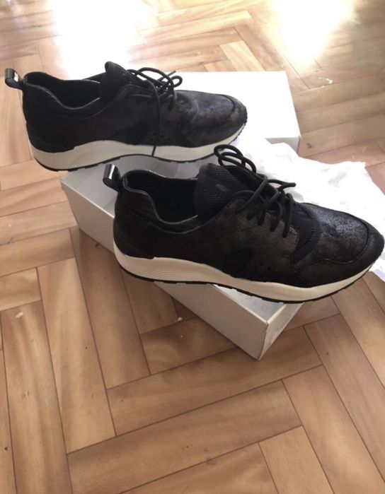 Sneakers damă Geox piele naturală