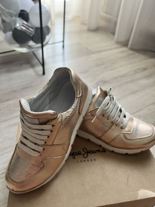 Sneakers piele naturala
