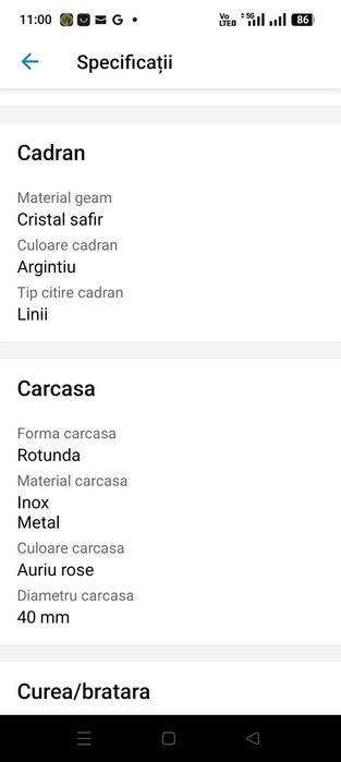 Ceas dama Frederic Graff