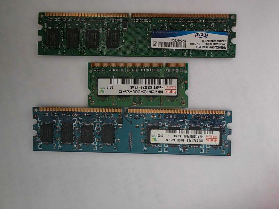 Ram/Рам памет 1/2GB ddr2/ddr3 DIMM/SODIMM