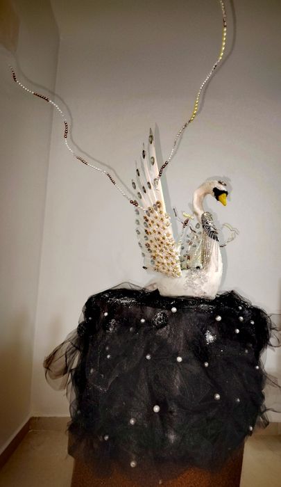 Декориран реалистичен лебед