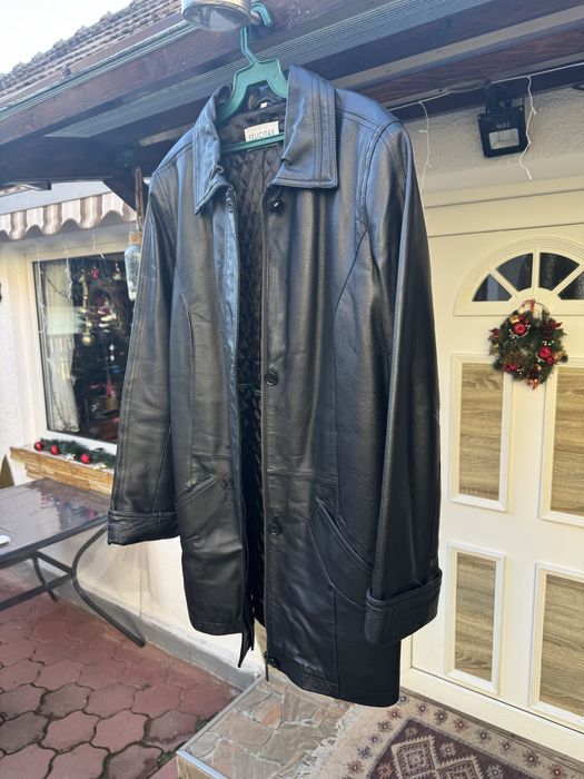 Geaca piele pt iarna L