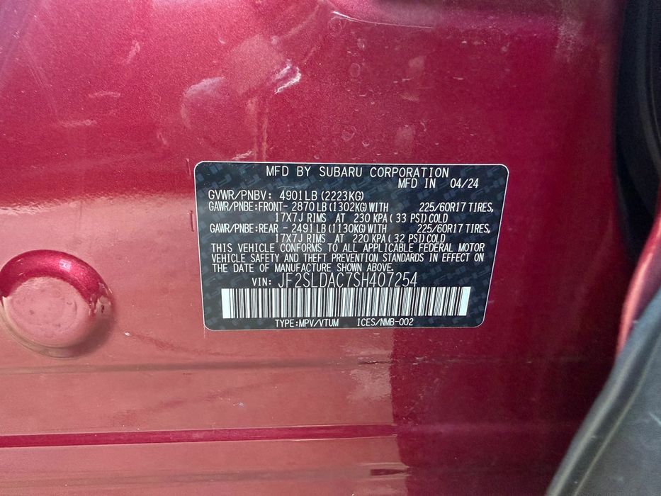 Subaru Forester на заказ