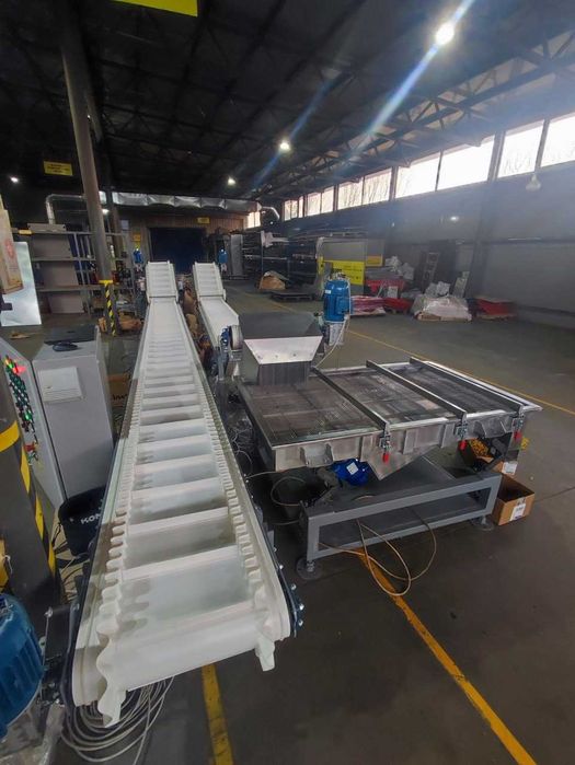 Separator vibro-sită inox pentru paste / produse alimentare