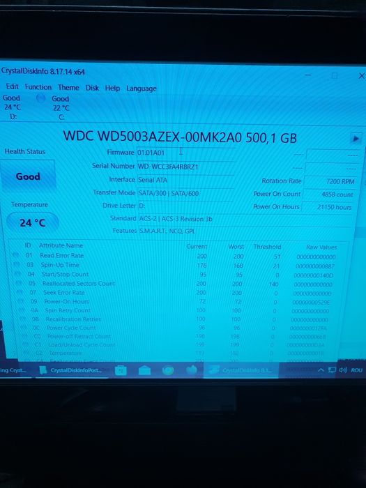 Hard disk laptop pc seagate wd hitachi 250gb 500gb 80gb sata 2