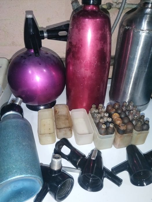 Sifoane capsule aluminiu sau inox