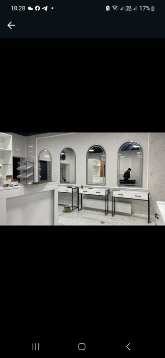 Зеркало для салонов красоты