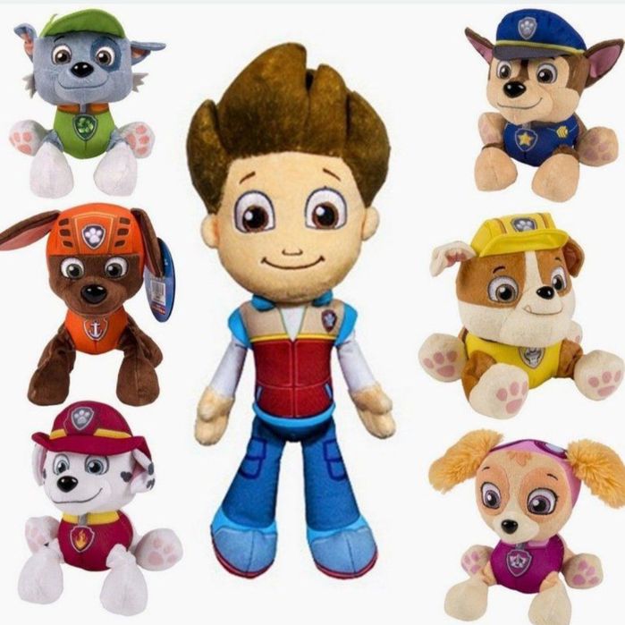 Пес патрул плюшени играчки