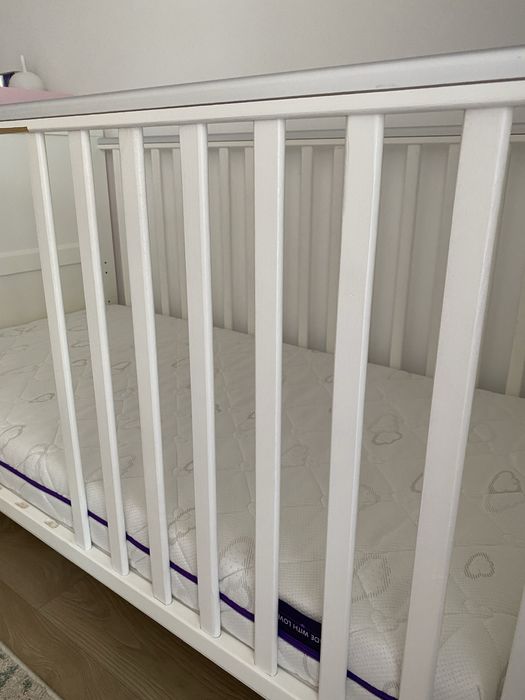 Patut transformabil Woodies + saltea