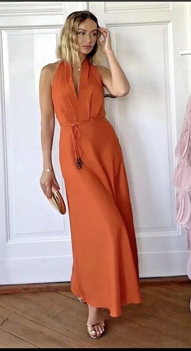 Rochie din in Zara linen blend
