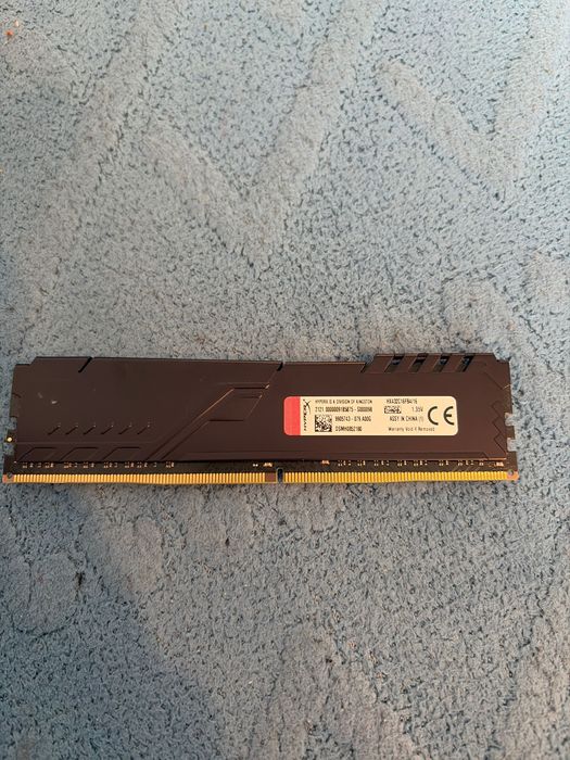 Memorie RAM hyperactive Fury 8gb DDR4
