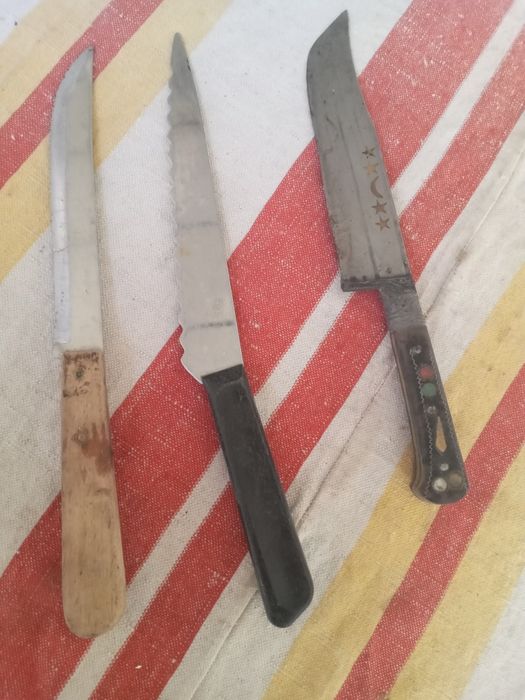 Ножи   советского производства   в хорошем состоянии