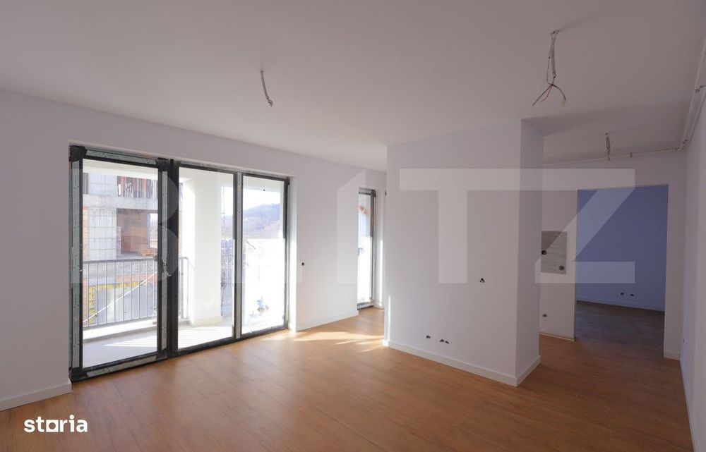 Comision 0%! Apartament cu 2 camere, finisat, balcon, garaj, zona Some