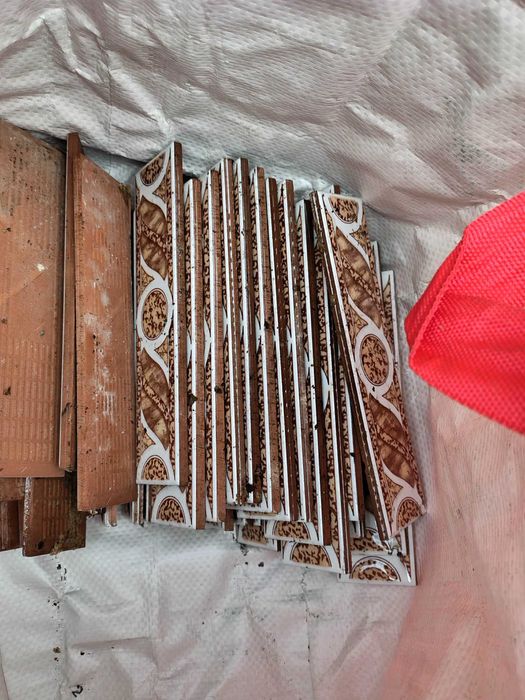 Placa decorativa India Giovanna Beige ceramic border tile, placi deco