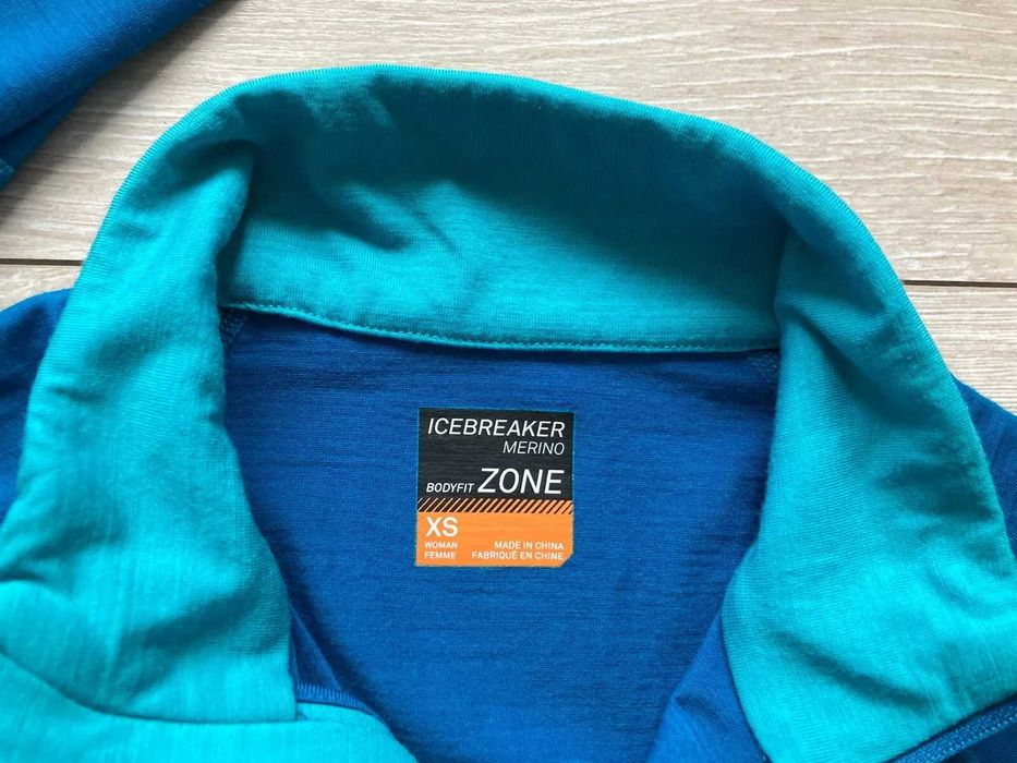 Icebreaker BODYFIT ZONE Merino Wool мерино вълна блуза фланела XS