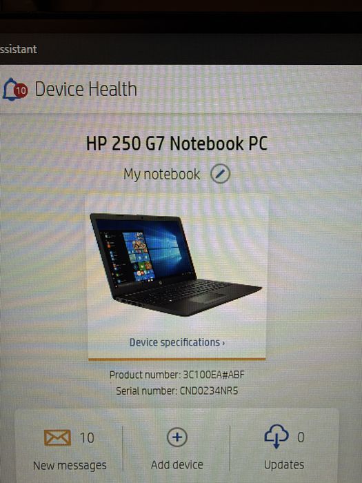Hp I3-8130U