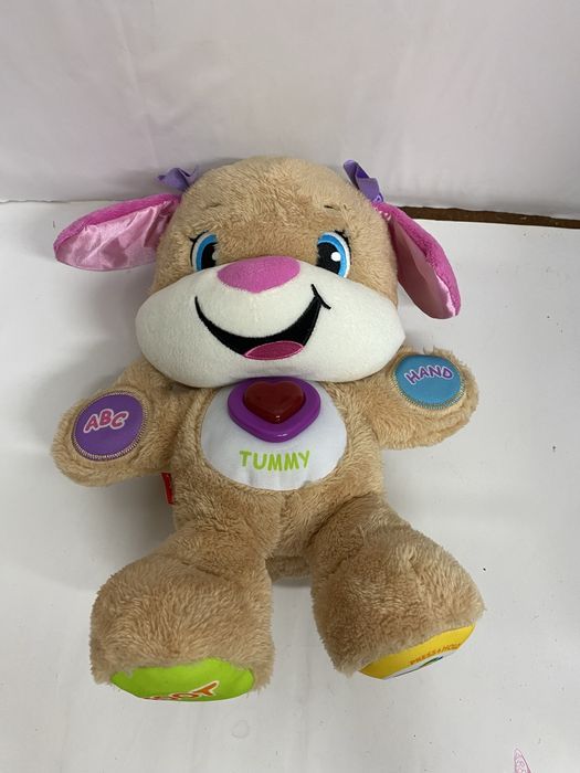 FISHER PRICE jucărie interactivă cu sunete si lumină cătelușă din pluș