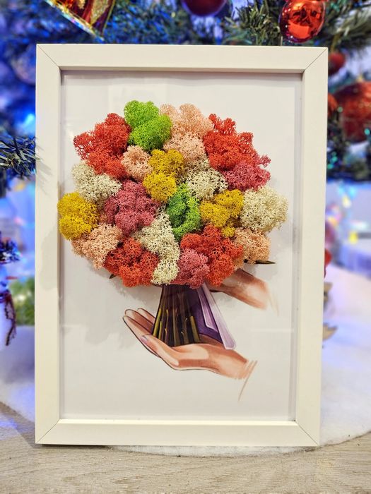 ЖИВА Картина със скандинавски мъх