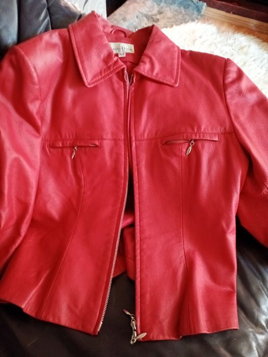 Geaca dama piele naturala mărimea M, L in talie