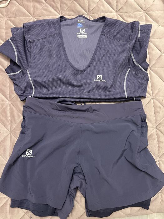 Set Salomon XS, alergare, trekking