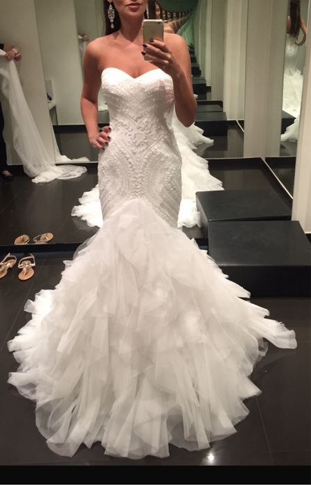 Rochie mireasa Rosa Clara Aire Barcelona