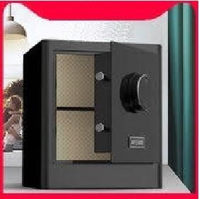 Сейф со сканером отпечатка. с кодовыми замком, и сигнализацией