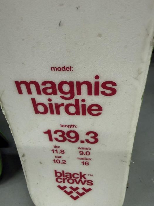 schi black crows magnis birdie 2020 139,5 si 149,3 cm