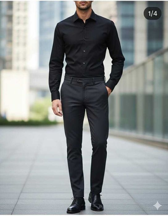 Новая мужская рубашка. Итальянский бренд TAKESHY KUROSAWA. Оригинал.