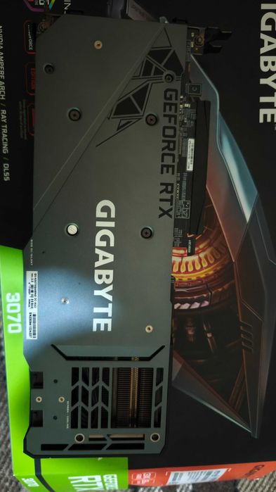 Видеокарта Gigabyte RTX 3070 Gaming ОС 8Gb