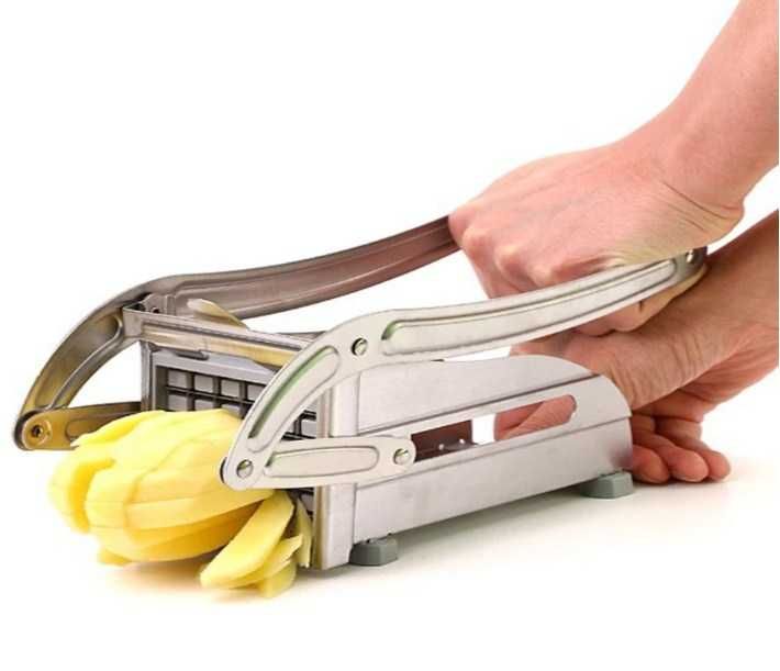 Ручная картофелерезка металлическая машинка. tk2