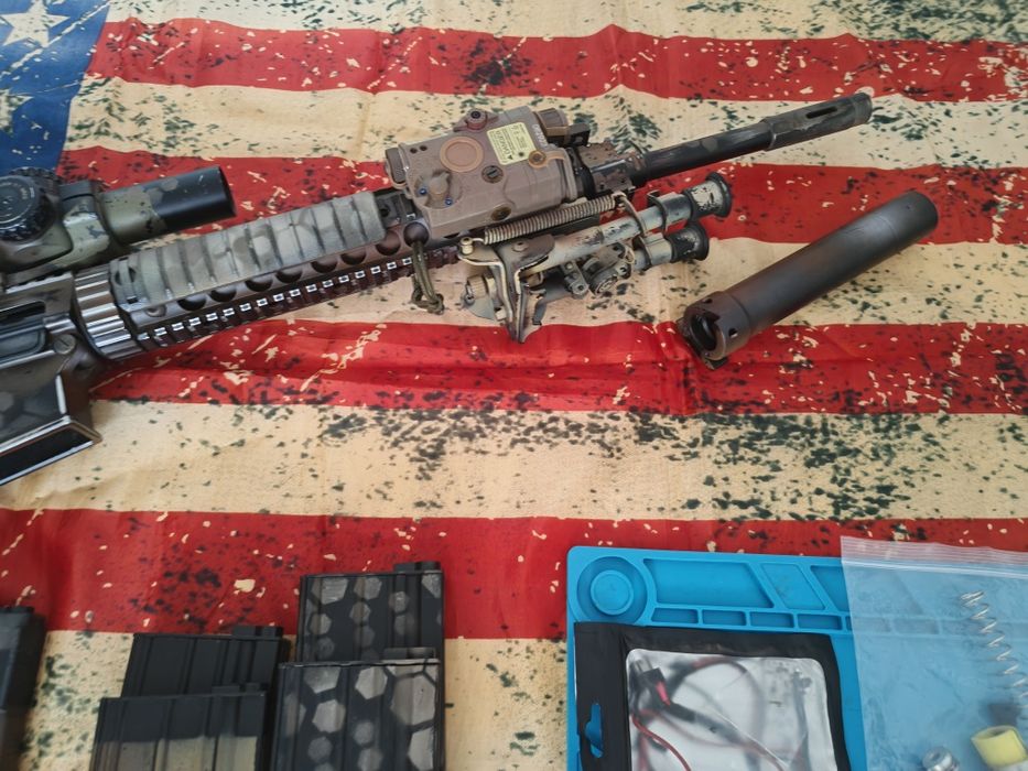 SR25 airsoft HPA