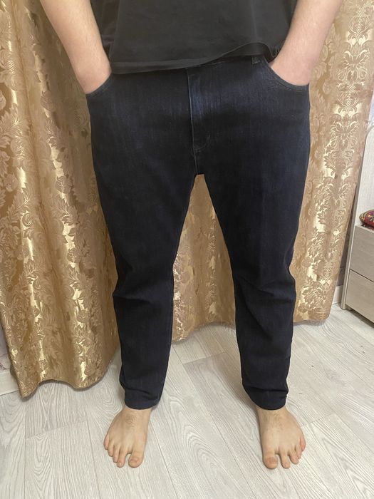 Джинсы мужские темно синие