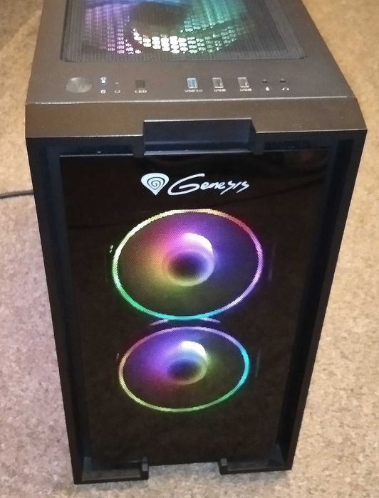 PC Gaming I7, ASUS RX 580 8GB, 16GB, SSD Samsung 500 GB+HDD 500 GB, Win10 Pro !