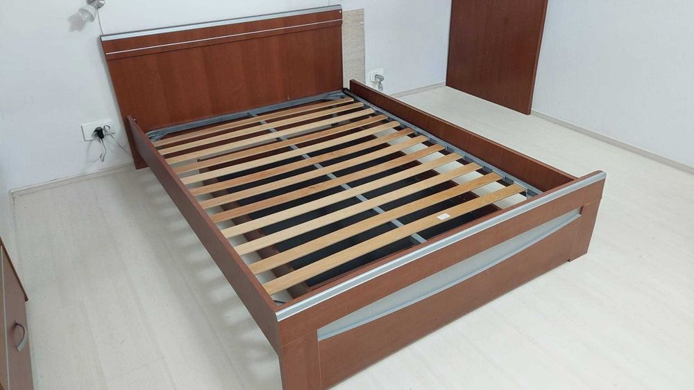 Pat 140x200 Mobexpert si saltea Ascona Ionic Energy