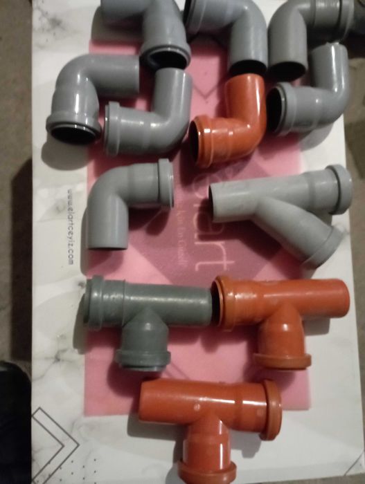 Прехвърляща дъга Ø20, полипропилен, аварийна муфа 2 цола и ВИК части