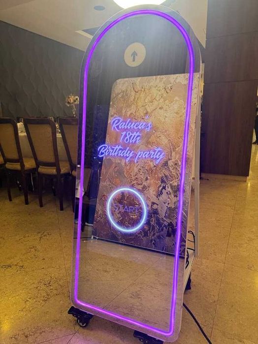 Oglinda magica (photobooth) de vanzare - complet sau partial echipat