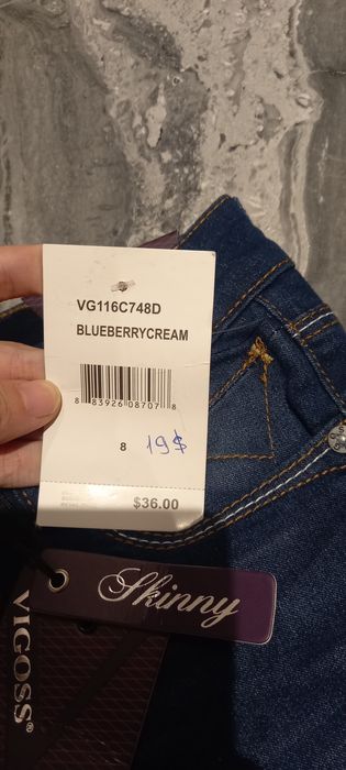 Брюки для девочек, фирмы Vigoss. Бангладеш. На 8 лет.