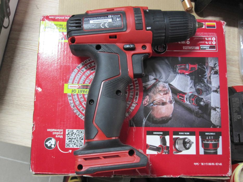 Masina de gaurit si insurubat (bormasina) EINHELL TE-CD 18/48 Li-Solo