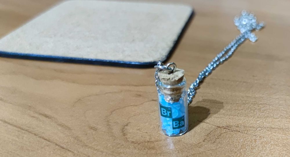 Breaking Bad Колие  Неръждаема стомана + Heisenberg Walter White Merch