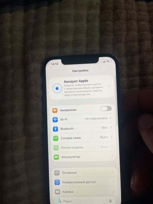 Iphone 12 с заменеными деталями