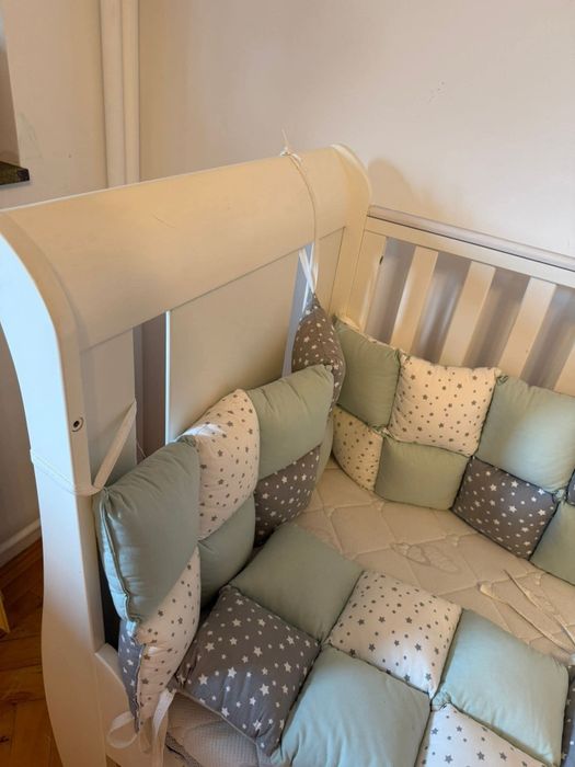 Patut lemn Tutti Bambini 3in1