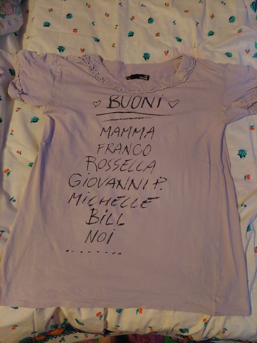 Тениска плътна Moschino