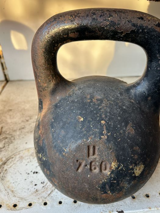 Гиря 24 кг советская