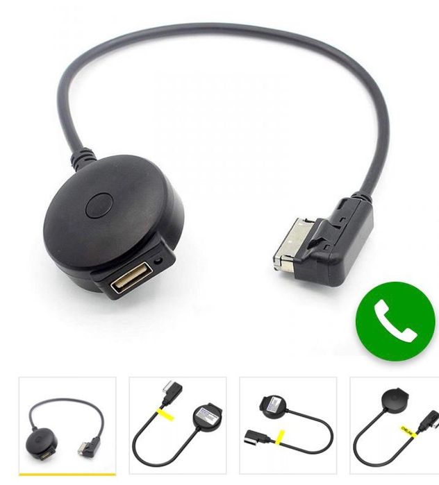 Cablu Adaptor AMI MMI Bluetooth pentru VW / AUDI / Skoda