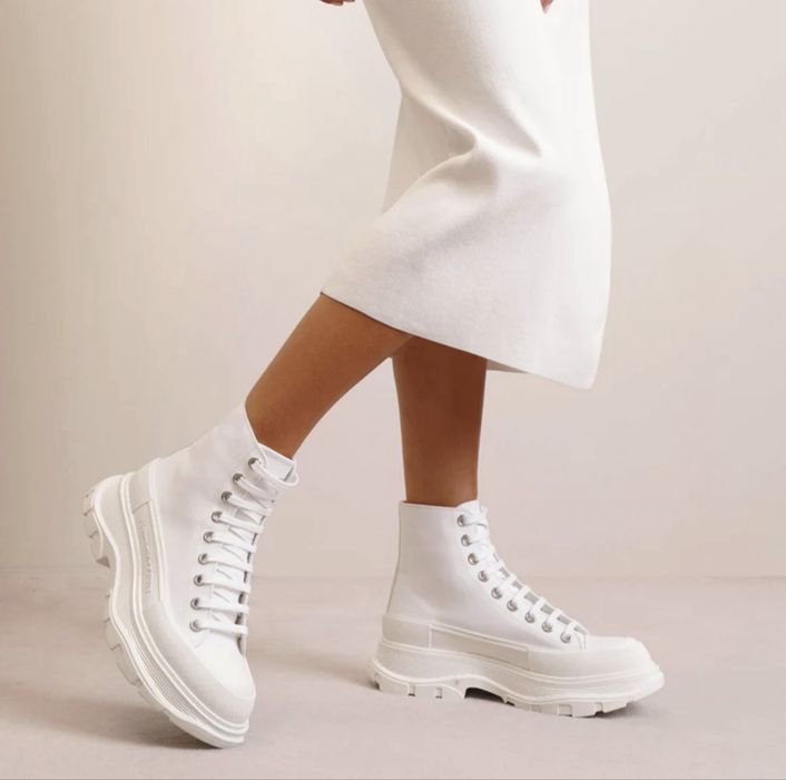 alexander mcqeen снийкърс бели