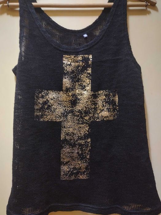 Потник с златист кръст