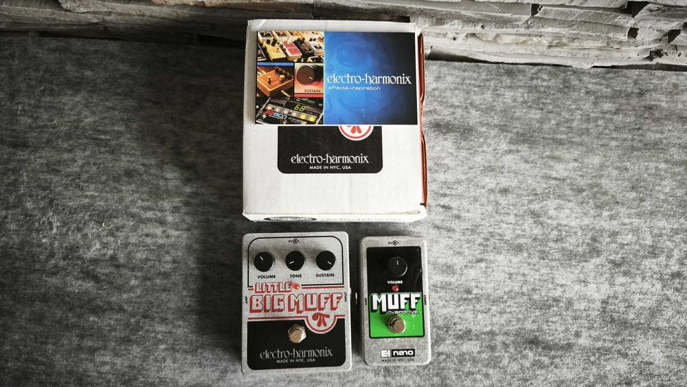 Pedala efect chitara Electro-Harmonix Big Muff PI și Nano - Garantie