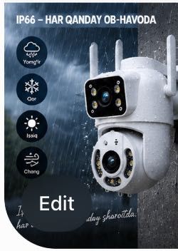 Смарт камера wifi camera Smart kamera Wifi kamera Full HD kamera