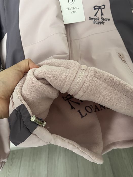 Куртка на девочку двухсторонняя одежда детская